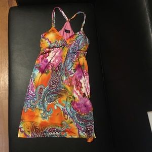 Racerback lightweight summer dress